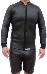 2.5mm smooth skin wetsuit shorts