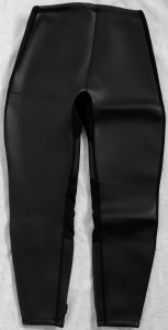 women’s 2mm smooth skin pants-back of pants