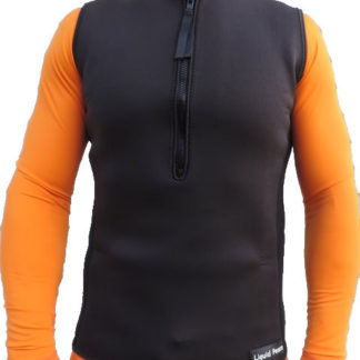 Men's 2.5mm Wetsuit Vest, Pullover, Half- Zip