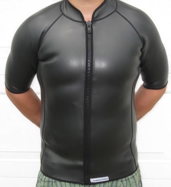 Warmth & Protection Men’s 2mm Wetsuit Vest Sizes: Small-2XL Full Front Zipper 