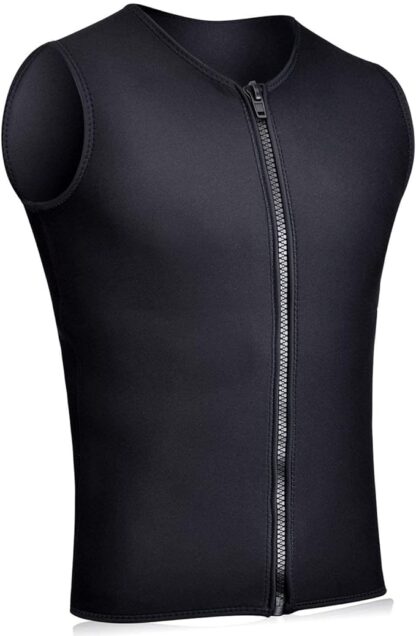 2mm wetsuit vest-full front zip-full mobility
