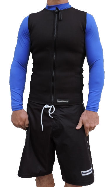 Full Front Zipper Sale New Men’s 2.5mm Smooth Skin Wetsuit Vest Sizes: S-2XL 