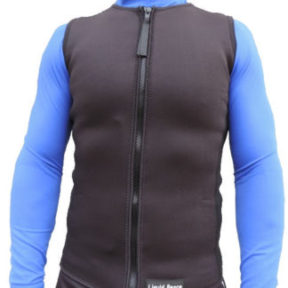 Men's 2mm Wetsuit Vest, Full Front Zipper