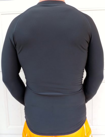 Men’s Thermal, Long Sleeve, Rash Guard, Front Zipper